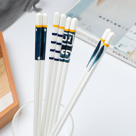 【日式和风！陶瓷筷子】日式和风火影系列家用陶瓷筷子耐高温易清洗陶瓷礼品。ry 商品图3