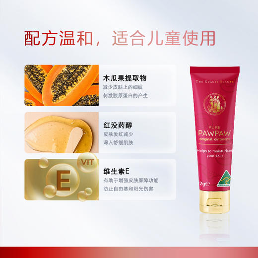 木瓜膏女保湿滋润万能婴儿霜男士唇膜补水防干裂 商品图3