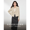 【1件75折】熙世界短款小西装外套女小个子2025春秋通勤学院风双排扣西服上衣 商品缩略图0
