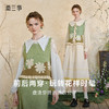 两三事春色花屿2025春新款小清新花卉图案绑带毛织马甲女宽松马夹 商品缩略图0
