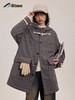 早乙女惠子saotome/STMDY243246/复古格纹牛角扣大衣 商品缩略图0