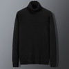 【加绒加厚】罗蒙男士冬季经典高领毛衣男百搭舒适休闲保暖针织衫男 商品缩略图4