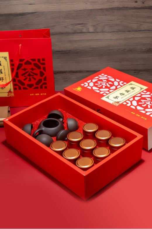 🏮年货节狂欢超值春节茶礼🔥限量抢【清心罐罐茶叶礼盒】😎既有档次又有内涵茶叶茶具一应俱有🌻，做到了极致！🎈高性价比！品味美好 商品图1