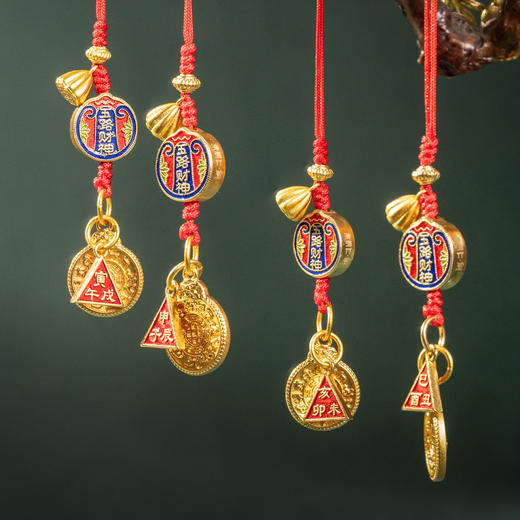 朱炳仁铜2025 铜艺世家传承摆件挂件 文昌塔/大胜笔/四方来财/五路财神/好柿常伴/福禄欢喜/福禄大吉 商品图2