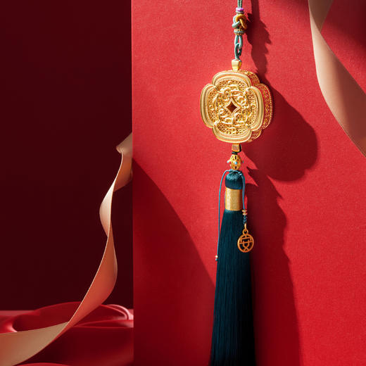 朱炳仁铜2025 铜艺世家传承摆件挂件 文昌塔/大胜笔/四方来财/五路财神/好柿常伴/福禄欢喜/福禄大吉 商品图0