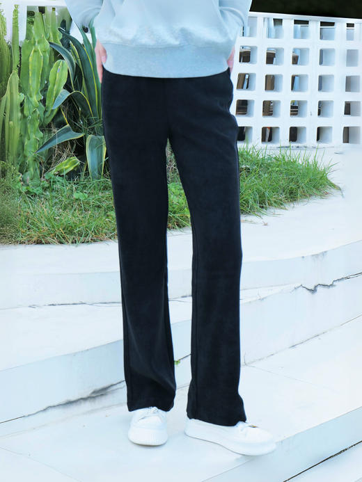 雪尼尔加厚直筒休闲裤FCE4PAT189 商品图1