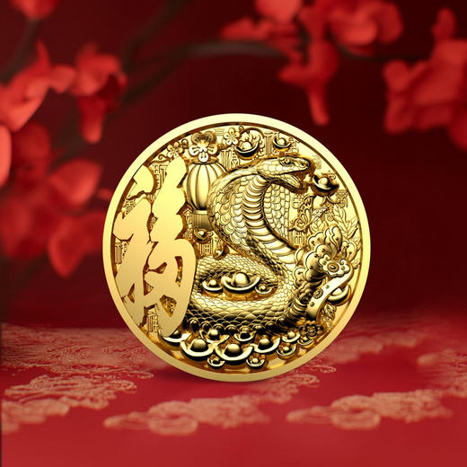 【福利】2025蛇年生肖纪念章 商品图4