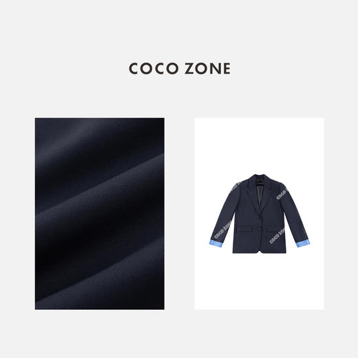 COCO ZONE "学院风  "系列袖口撞色西装外套ACC1D2697 商品图2