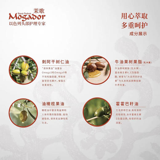 【伊能静推荐】以色列茉歌mogador摩洛哥洗发水/护发油 商品图13