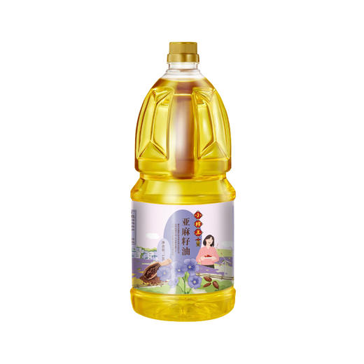 小榨王亚麻籽油1.8L 商品图1
