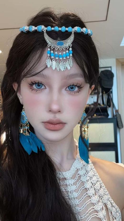 Clairecolor 半年抛美瞳 海域冰川  直径14.5mm着色13.8mm 商品图1