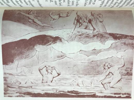 但丁《神曲》 威廉·布莱克32幅插图 豪华皮装16开 商品图11