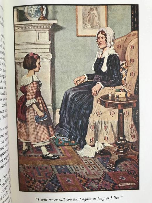 限量版！夏洛蒂·勃朗特《简·爱》 12幅彩色插图 豪华皮装18开 商品图4