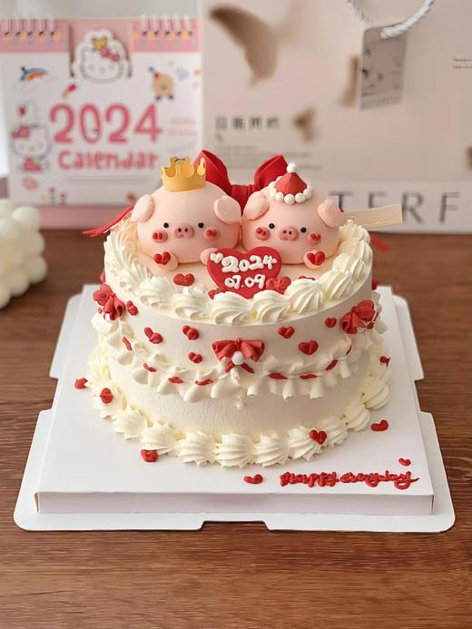 【结婚周年猪猪】-好运蛋糕 商品图1