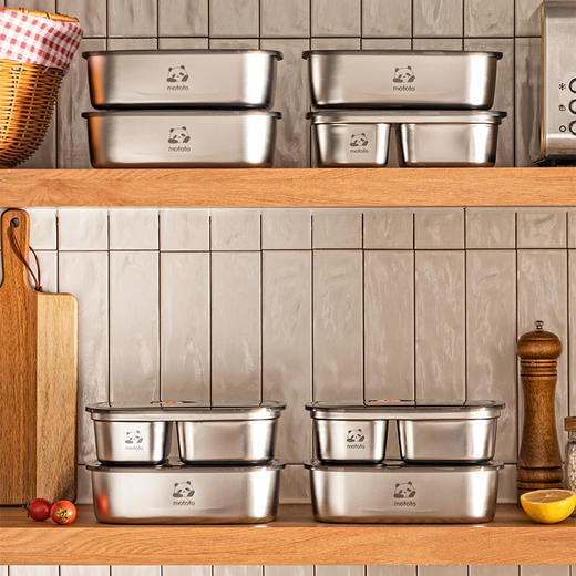 摩登主妇不锈钢保温饭盒冬季上班族2024新款便当盒小学生专用餐盒 商品图4