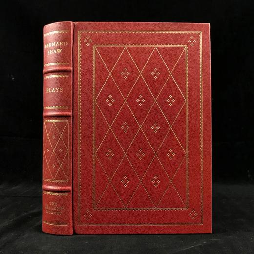 限量版！萧伯纳三部戏剧 配多幅插图 豪华皮装18开 商品图0