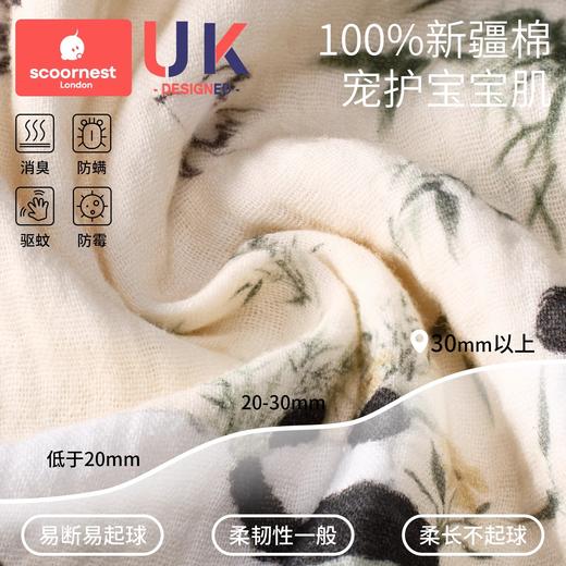 科巢婴儿小方巾儿童毛巾纯棉纱布口水巾宝宝绉布洗脸巾新生儿超软 商品图2