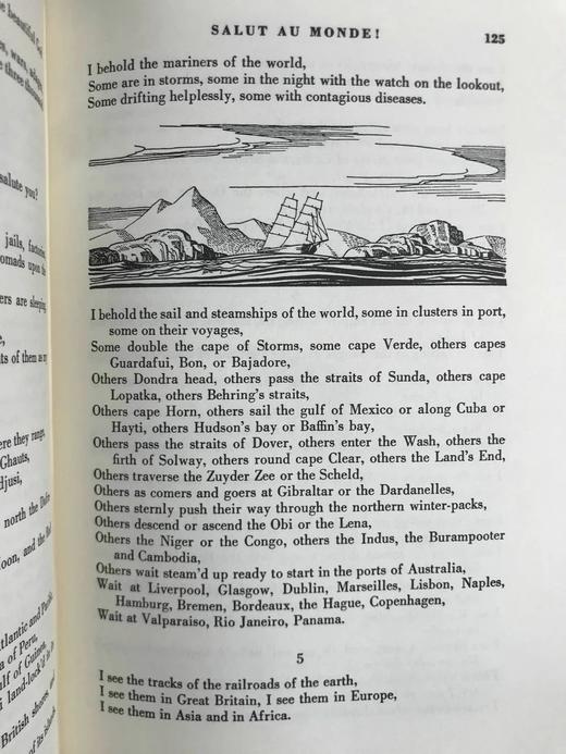 惠特曼《草叶集》 数十幅插图 豪华皮装18开 商品图8