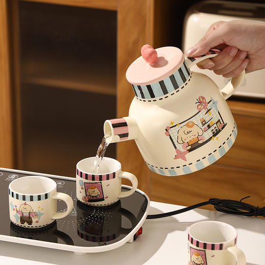 摩登主妇陶瓷泡茶壶2025新款女新婚结婚新年礼物乔迁新居茶具套装 商品图2