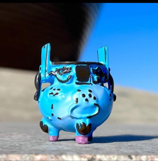 钧窑小宋自造香炉-盆栽冰箱贴 商品图1