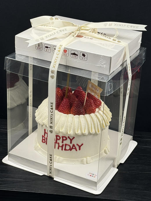 简约草莓蛋糕 商品图2