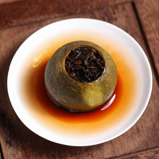 益柑柠丨新会天马小青柑 柑皮普洱茶 250g 2罐配精美手提袋 新旧包装随机发货 商品图2