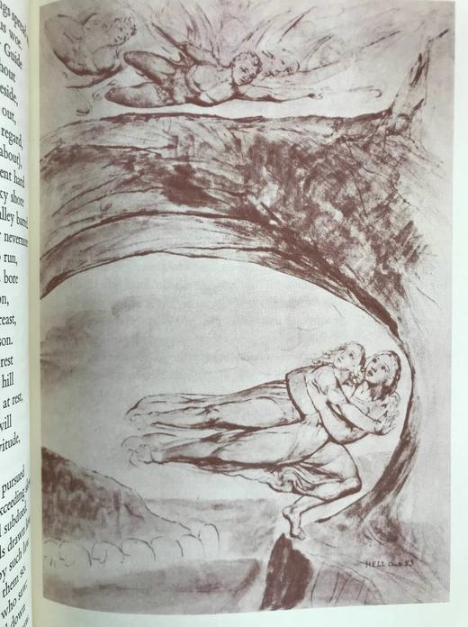 但丁《神曲》 威廉·布莱克32幅插图 豪华皮装16开 商品图9