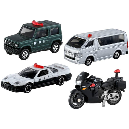 【潮玩】多美卡 警车套组（2021） 商品图0