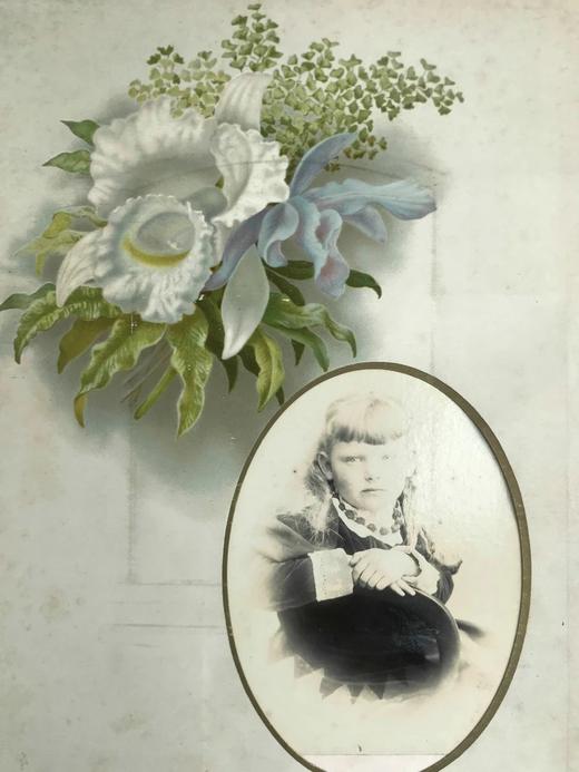 维多利亚时代镂空木雕欧洲相片簿 约40张照片 商品图13