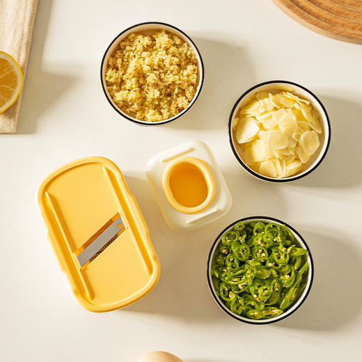 摩登主妇磨姜泥神器厨房打切蒜泥蒜蓉研磨器家用手动搅碎器捣蒜器 商品图3