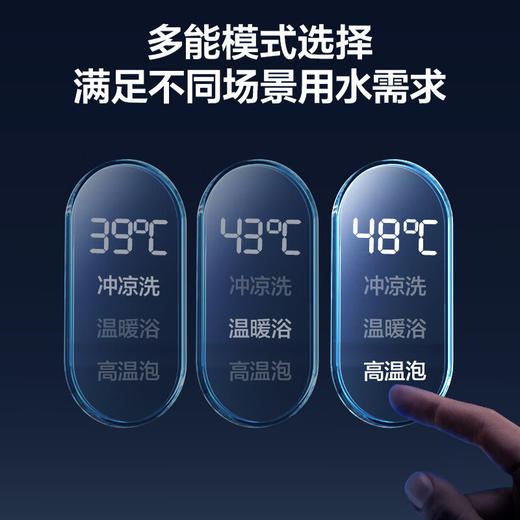 海尔 16升燃气热水器 超一级能效 节能增压 变频水伺服JSLQ27-16E5DLPCU1天然气 商品图5