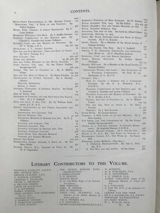 1903年 艺术杂志 数百幅精美插图 真皮精装大16开 商品图5