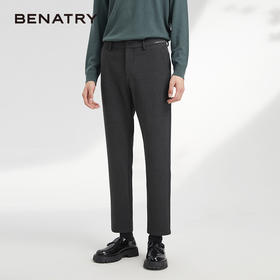 贝纳川商务休闲高端直筒正装男士西裤休闲裤ECK332003138