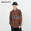 贝纳川翻领字母插袋男士插肩袖卫衣ECP124004 商品缩略图2