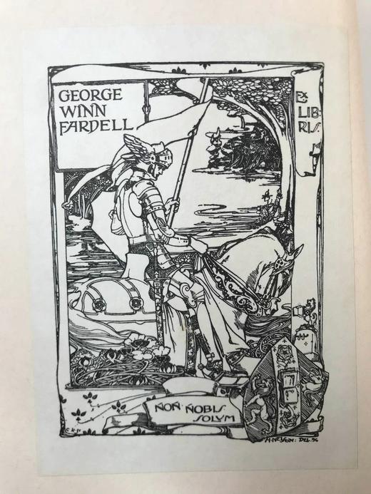 含藏书票限量版！T.S.艾略特诗集 1幅肖像插图 豪华皮装18开 商品图2