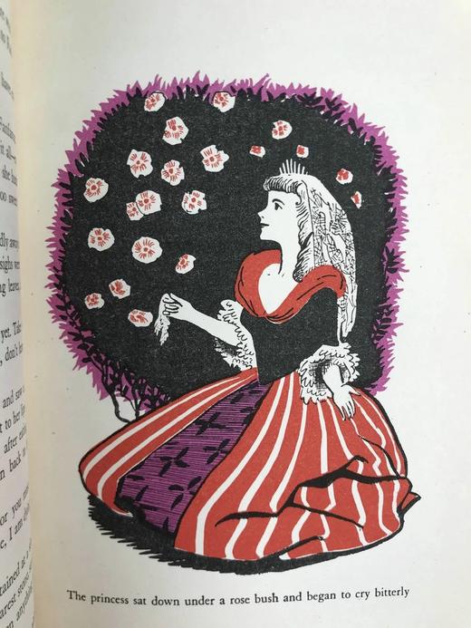 1954年 安德鲁·朗格《红色童话书》 数十幅精美插图 漆布精装32开 商品图7