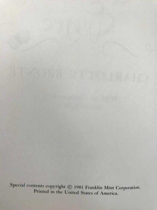 限量版！夏洛蒂·勃朗特《简·爱》 12幅彩色插图 豪华皮装18开 商品图3