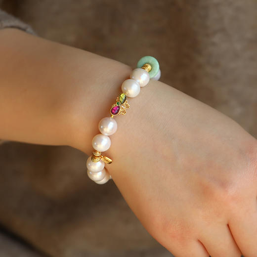 【手串】天然淡水珍珠手串 JD 商品图0