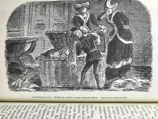 莎士比亚喜剧集 数十幅插图 豪华皮装18开 商品图6