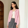 欧芮儿粉色连帽毛织开衫甜美温柔风 商品缩略图2