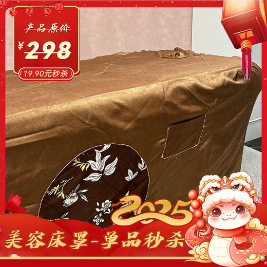 【19.9特价秒杀】美容床罩03 特价不退不换 商品图0