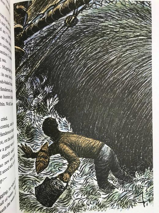 杰克·伦敦《海狼》 数十幅插图（含多幅彩色） 豪华皮装16开 商品图8