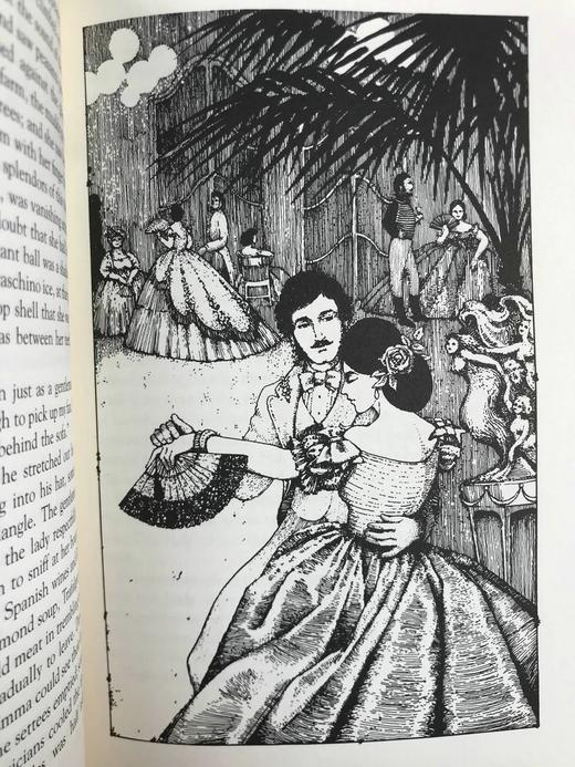 限量版！福楼拜《包法利夫人》 配多幅精美插图 豪华皮装32开 商品图7