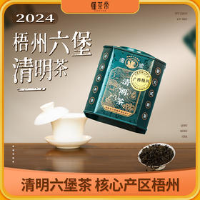 懂茶帝茗茶濡菲六堡茶国非遗韦洁群老师手工六堡茶2024年清明茶