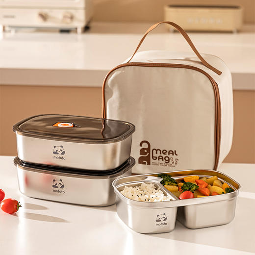 摩登主妇不锈钢保温饭盒冬季上班族2024新款便当盒小学生专用餐盒 商品图0