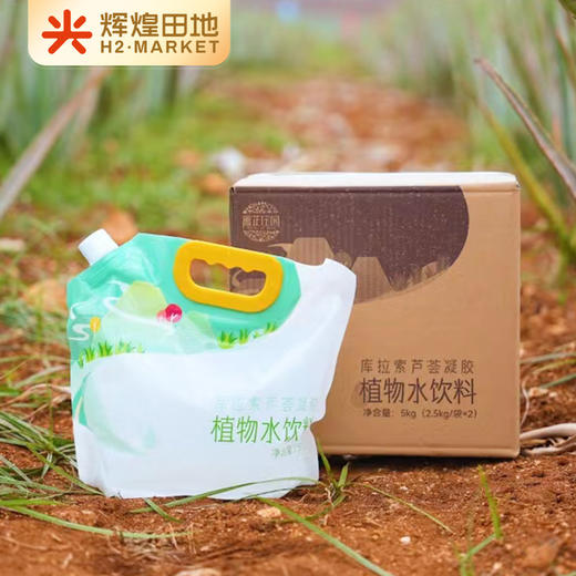 库拉索芦荟凝胶植物水饮料5kg/箱（2.5kg/袋*2） 商品图4