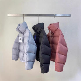 2024简约茧型经典厚量感羽绒服！御寒立体大廓形茧型漏斗领羽绒服！