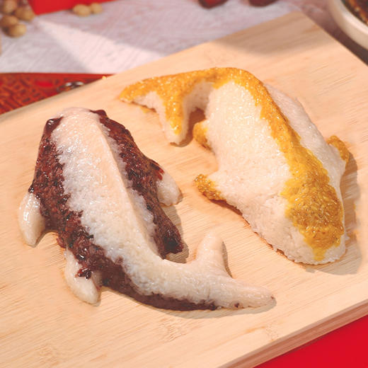 【斌哥优选】年夜饭八宝饭。800余年非遗工艺着色，鹅油代替猪油，细腻又清香。米中带馅，口感更有层次。 商品图2