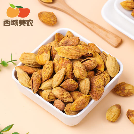西域美农巴旦木易开口薄皮巴旦木250g*2袋/2500g 商品图2