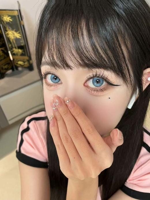 Clairecolor 半年抛美瞳 海域冰川  直径14.5mm着色13.8mm 商品图8